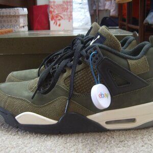 Size 11 - Nike Air Jordan 4 SE Retro Low Craft - Olive Shoes/Sneakers